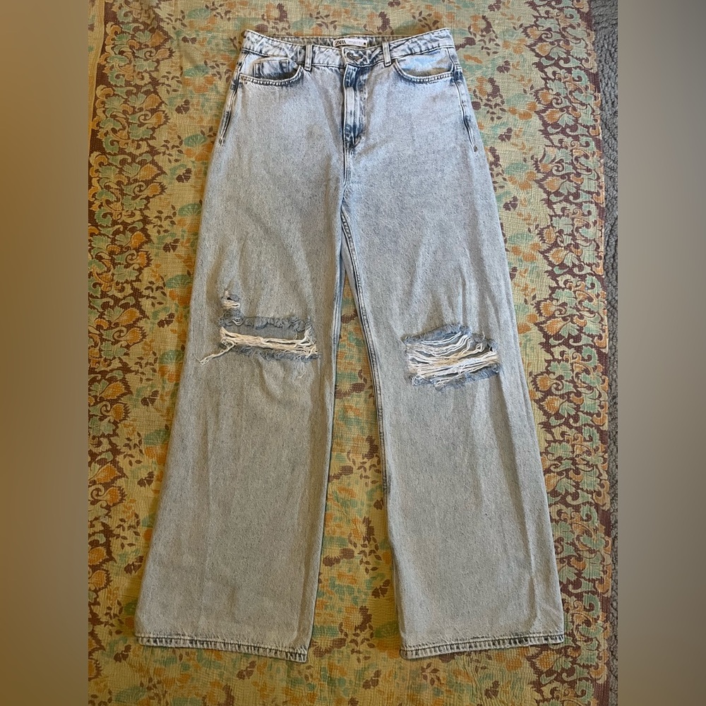 Zara baggy boyfriend jeans